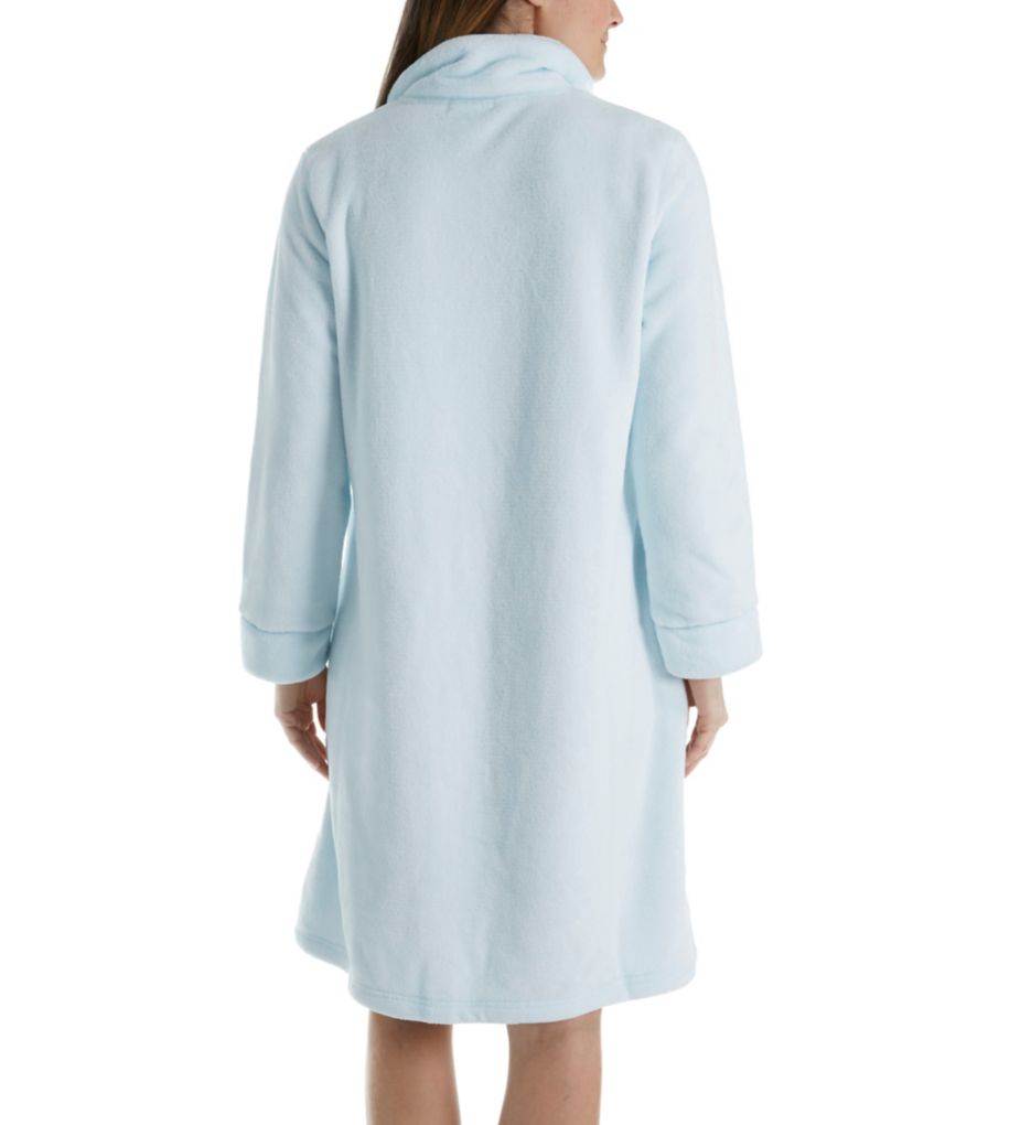 Plush Velour Short Zip Robe