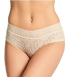 4 Way Stretch Lace Hipster Panty Nude M