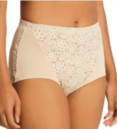 Floral Lace Shaping Brief Panty