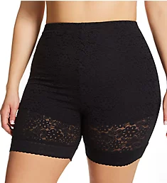 Floral Lace Shaping Short Black S