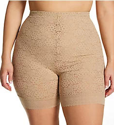 Floral Lace Shaping Short Mocha S