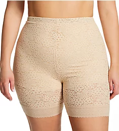 Floral Lace Shaping Short Nude S