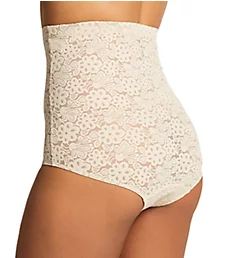Lace Hi-Waist Shaping Brief Panty Nude S