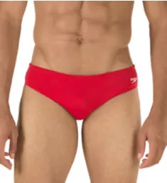 Solar 1 Inch Swim Brief US Red 30 Waist