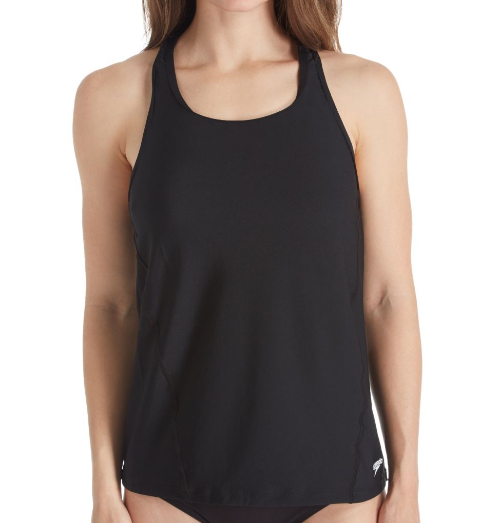 Aqua Elite Power Pulse Tankini Swim Top-fs