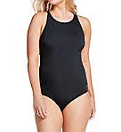 Active High Neck One Piece Swimsuit