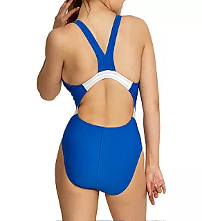Active Quantum Fusion Splice One Piece Swimsuit Speedo Blue 10