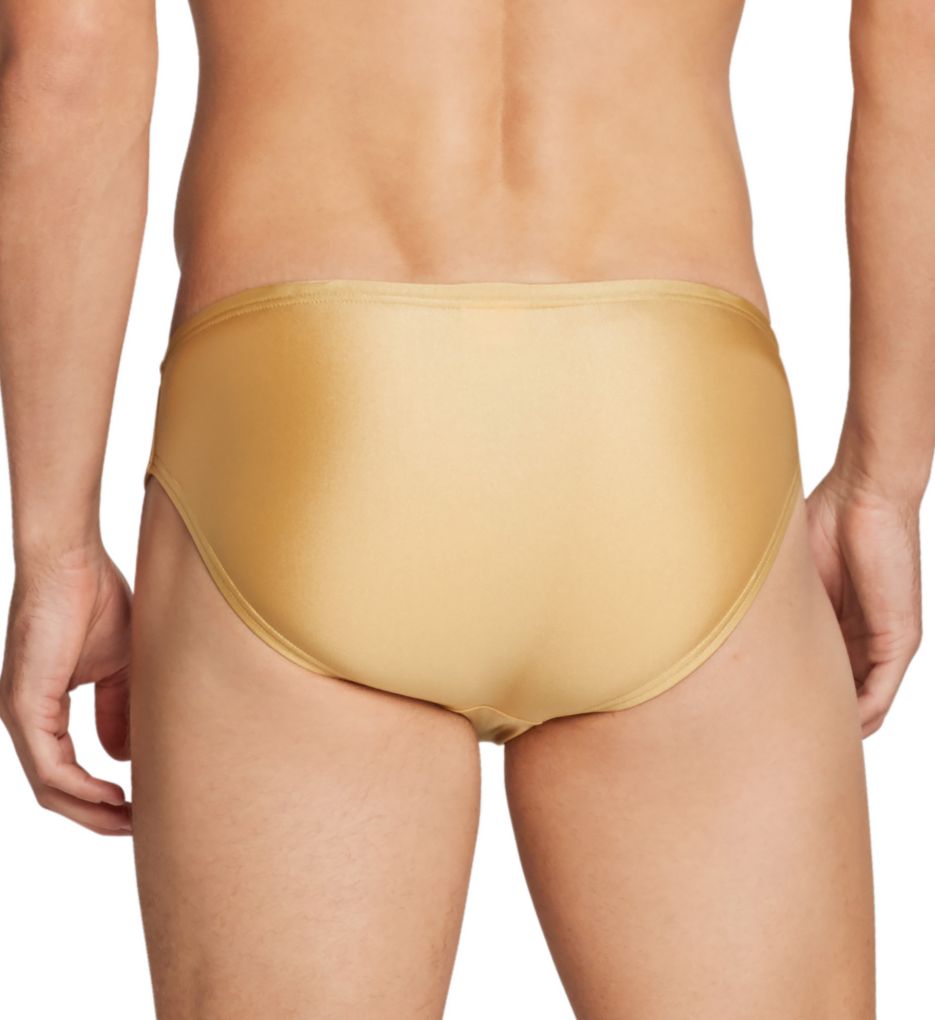 Dripping In Gold Solar Swim Brief