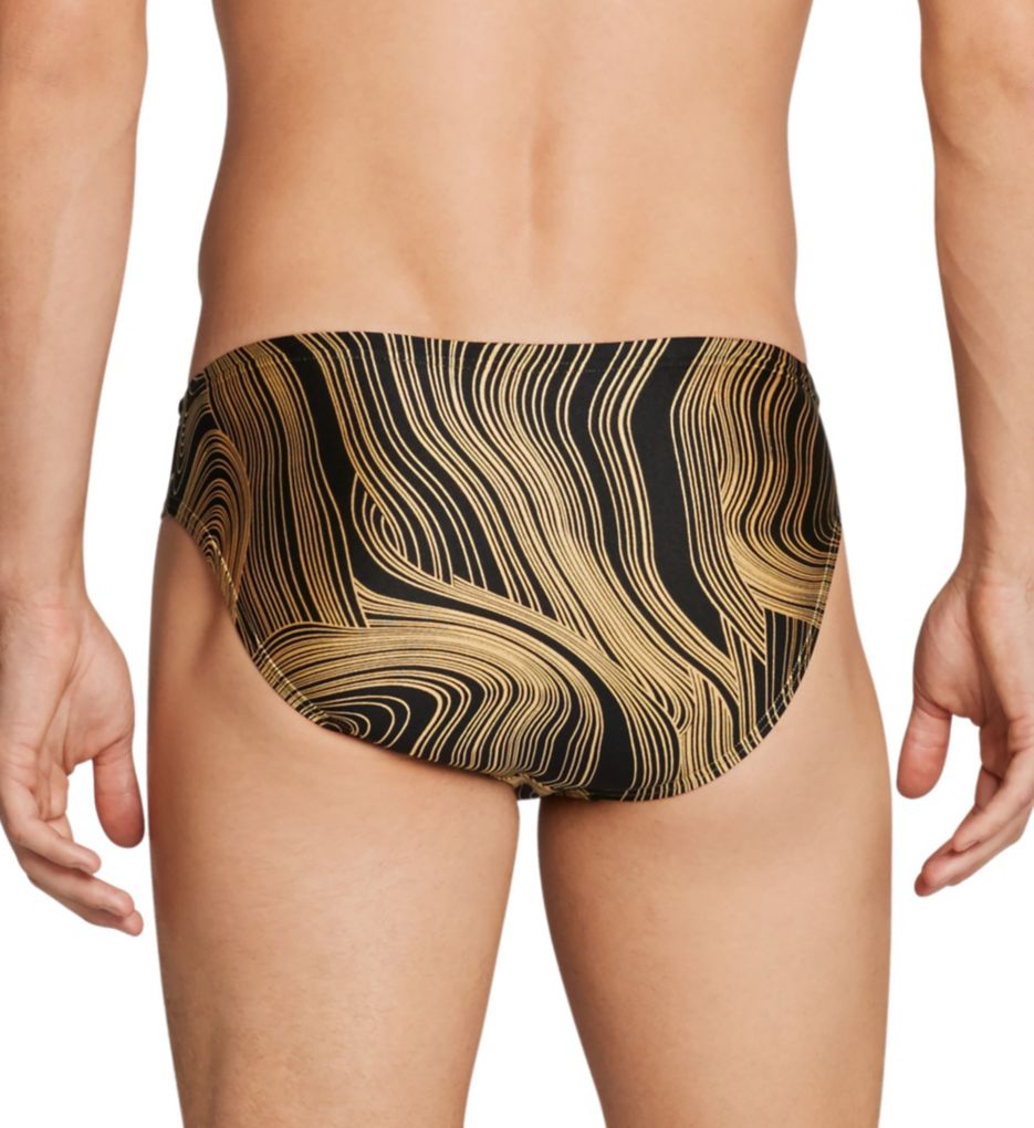 Dripping In Gold Swim Brief