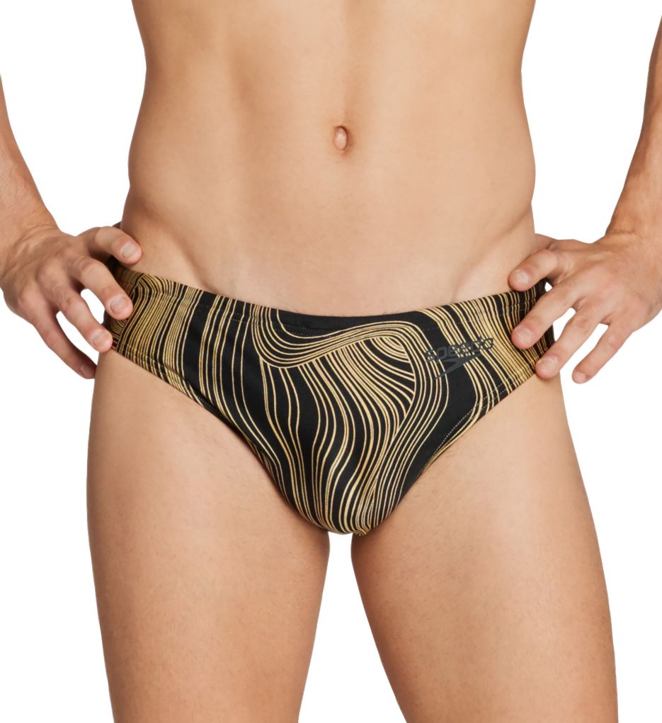 Dripping In Gold Swim Brief