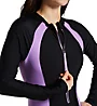 Speedo Active Zip Front Long Sleeve Swim Paddle Suit 7734350 - Image 3