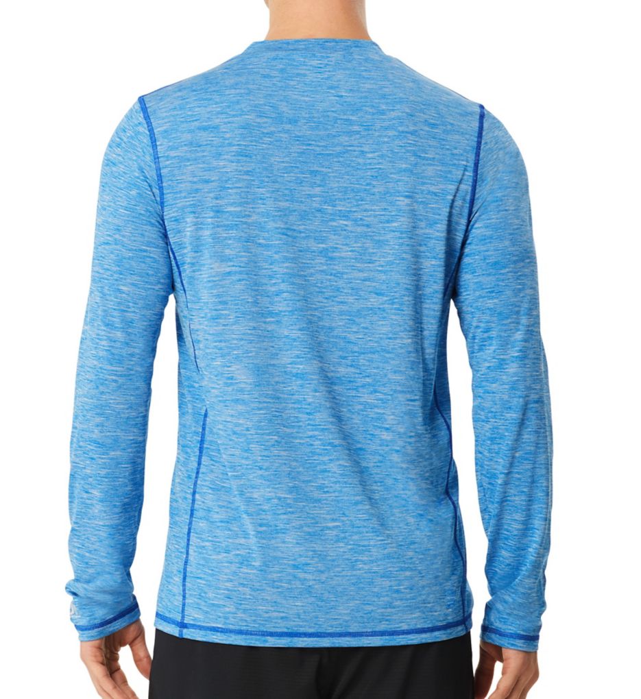 Space Dye Long Sleeve Swim Tee-bs