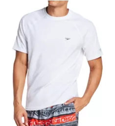 Easy Regular Fit Short Sleeve Swim Shirt White S