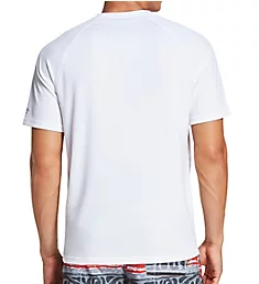 Easy Regular Fit Short Sleeve Swim Shirt White S