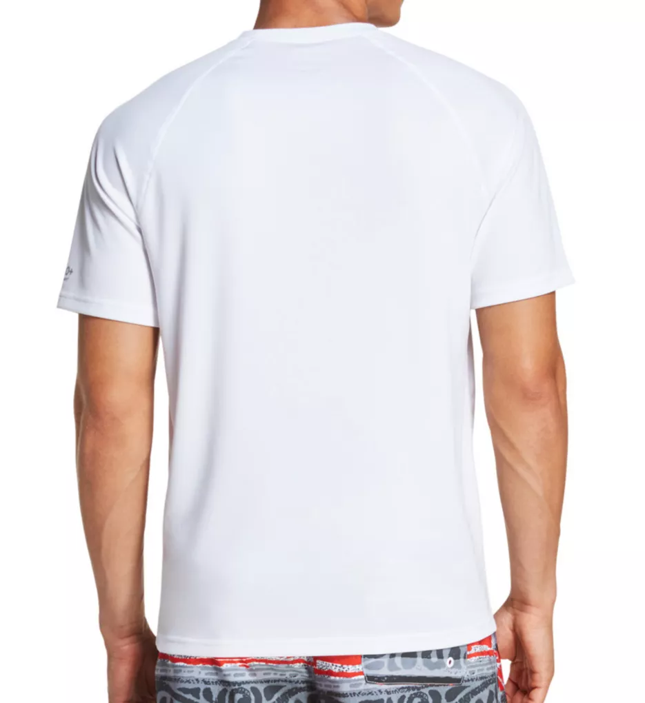 Easy Regular Fit Short Sleeve Swim Shirt White S