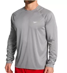 Easy Regular Fit Long Sleeve Swim Shirt Monument S