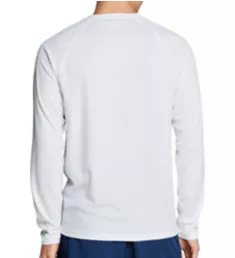 Easy Regular Fit Long Sleeve Swim Shirt White S