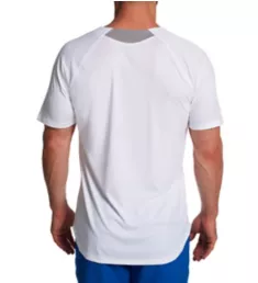 Baybreeze Short Sleeve Swim Shirt White 2XL