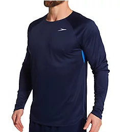 Baybreeze Long Sleeve Swim Shirt Peacoat S