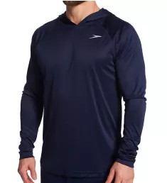 Baybreeze Hooded Swim Shirt Peacoat S