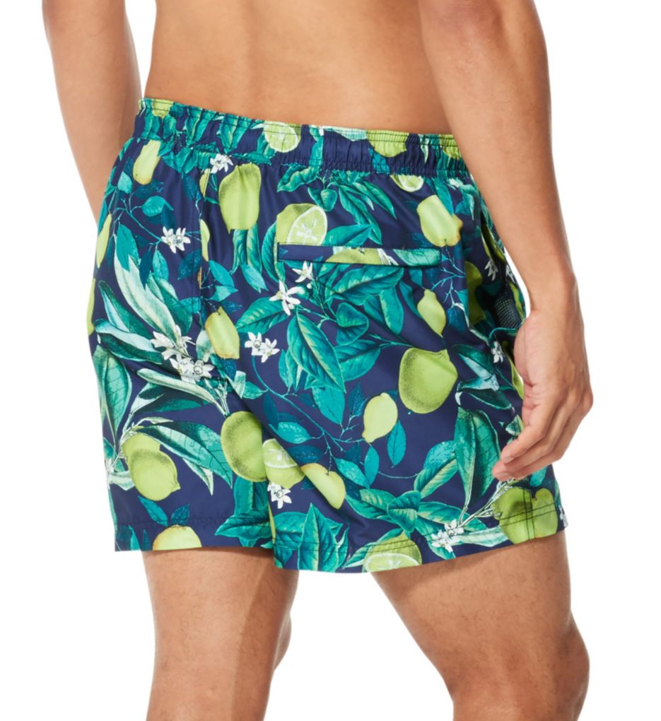 Summer Yield Citrus Print Swim Volley-bs