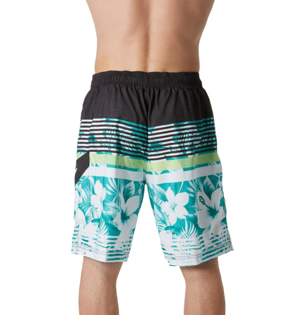 Underline Floral E-Board 21 Inch Swim Short