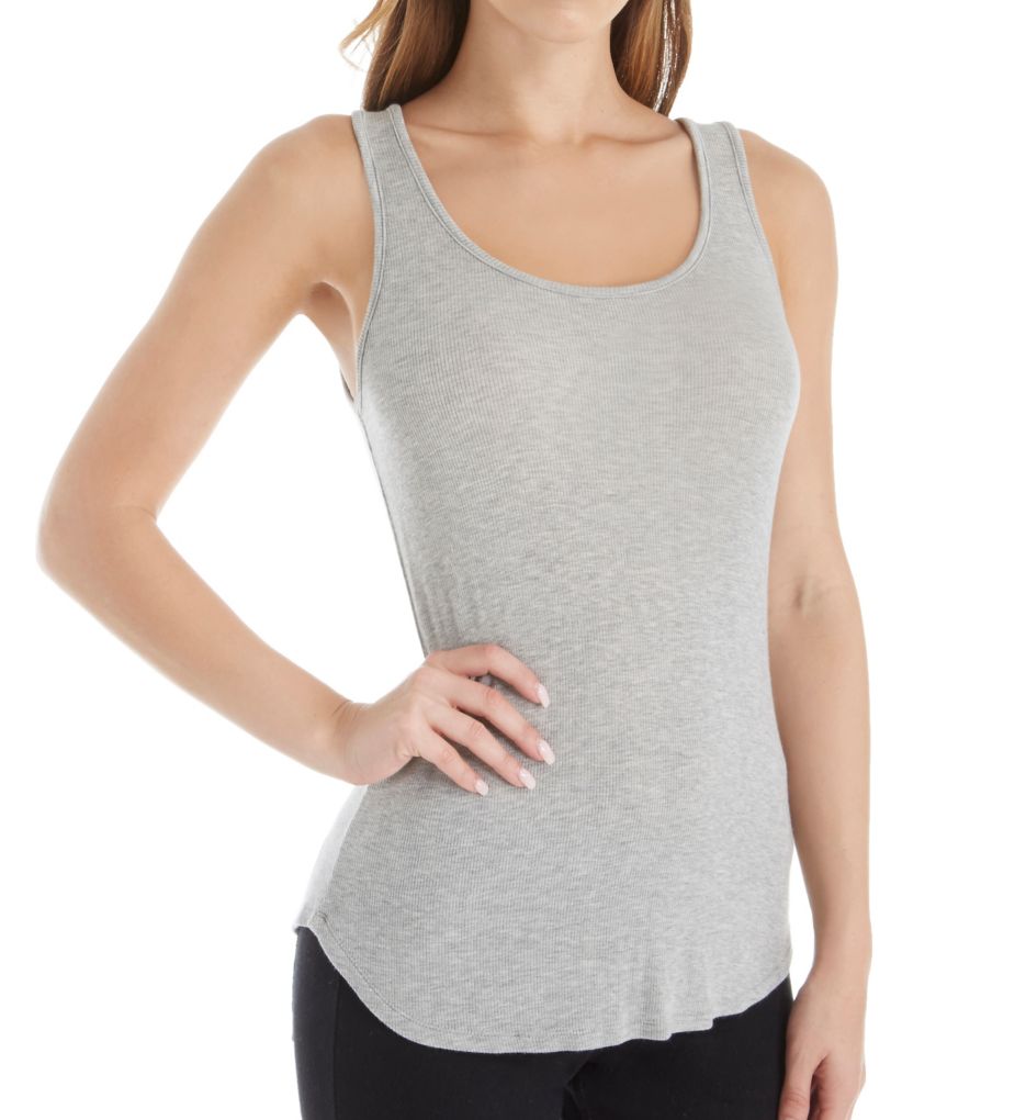 2x1 Rib Zuma Scoop Neck Tank