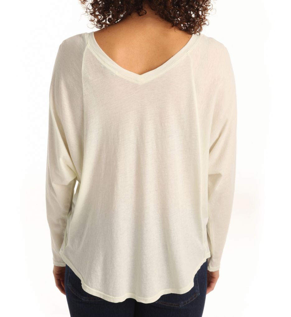 Vintage Whisper Long Sleeve Raglan Tee