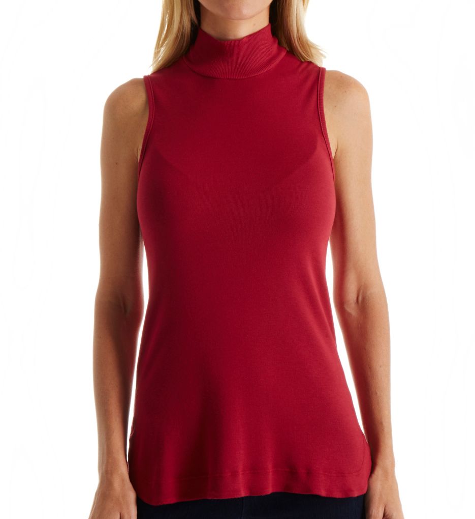 1X1 Turtleneck Sleeveless Tee-fs