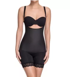 Sensual Secret Open Bust Thigh Shaping Bodysuit