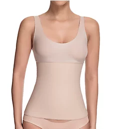 Celebrity Style Shaping Tank Top Beige M