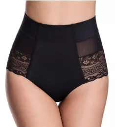 Brazilian Flair Mid Waist Shaping Brief Panty Endless Black S