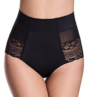 Brazilian Flair Mid Waist Shaping Brief Panty Endless Black XL