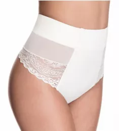 Brazilian Flair Mid Waist Shaping Thong Soft Ivory L