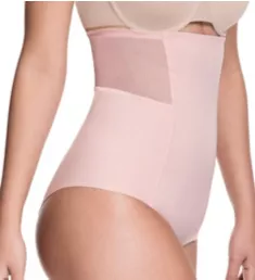 Sheer Allure High Waist Shaping Brief Panty Summer Blush XS