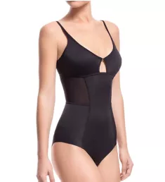 Sheer Allure Shaping Bodysuit Endless Black M