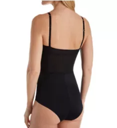 Sheer Allure Shaping Bodysuit Summer Blush 2X