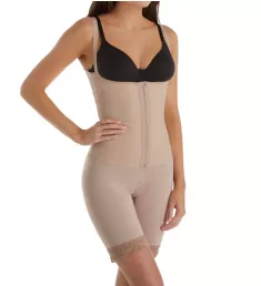 Perfectly Curvy WYOB Waist Trainer Bodysuit Beige 0