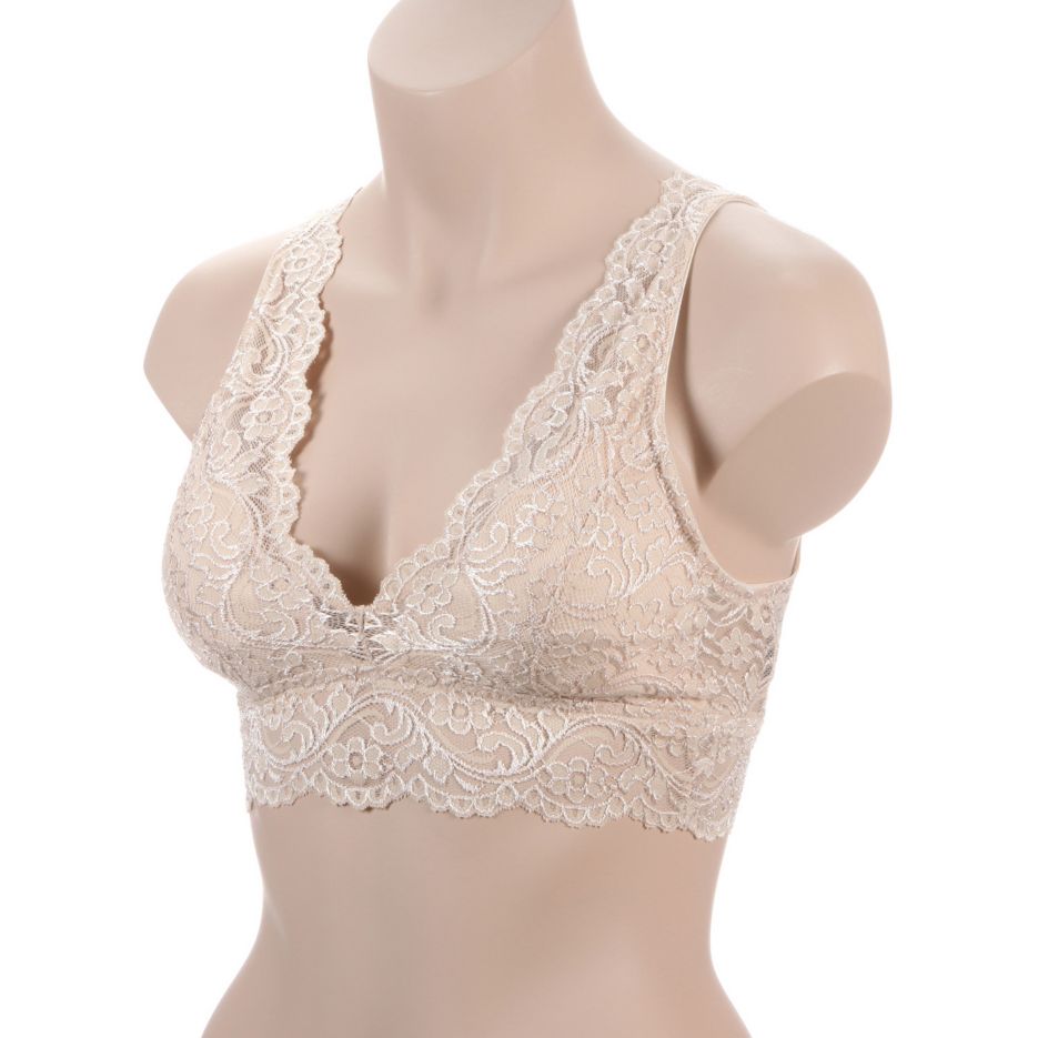 Signature Lace Deep V Bralette 2 Pack