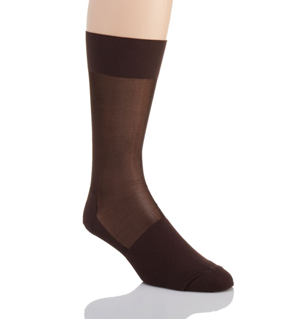 Silky Sheer Crew Dress Sock