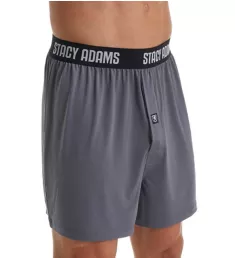 Moisture Wicking ComfortBlend Boxer Short gray L