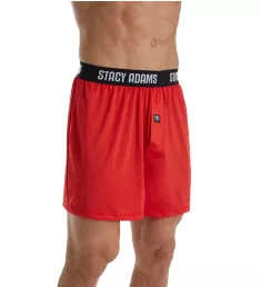 Moisture Wicking ComfortBlend Boxer Short RED M