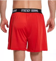 Moisture Wicking ComfortBlend Boxer Short RED M