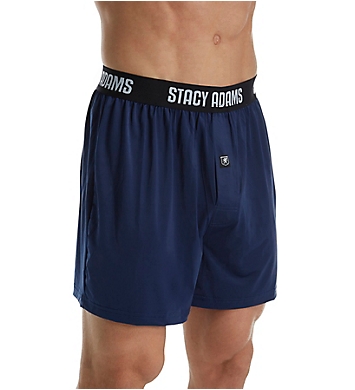 Stacy Adams Moisture Wicking ComfortBlend Boxer Short - 3 Pack