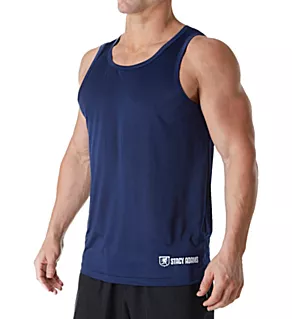 Lightweight ComfortBlend Tank Top Navy 2XL