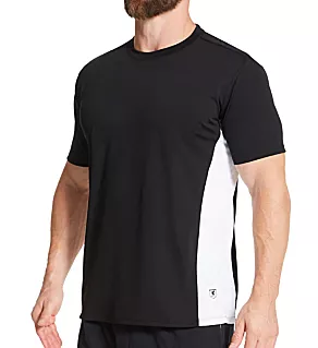 Block Performance Crew Neck T-Shirt BLK 2XL
