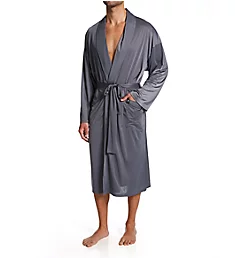 Moisture Wicking ComfortBlend Fashion Robe GRAY S/M