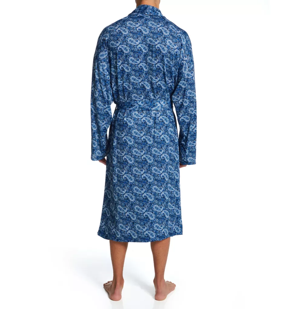 Moisture Wicking ComfortBlend Fashion Robe BkDotP S/M