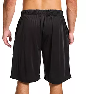 Moisture Wicking ComfortBlend Lounge Short Black M