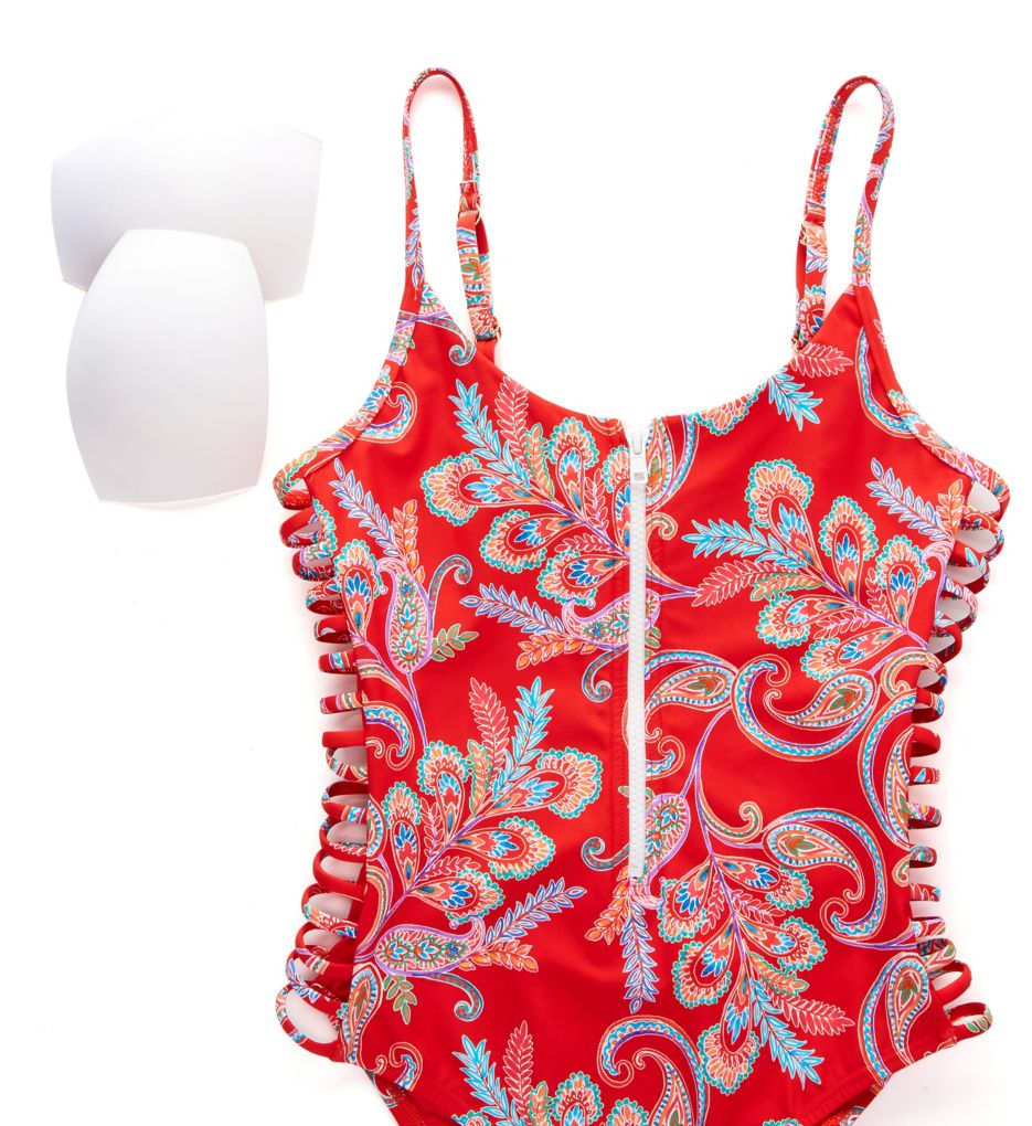 Newport Borderline One Piece Swimsuit-cs4